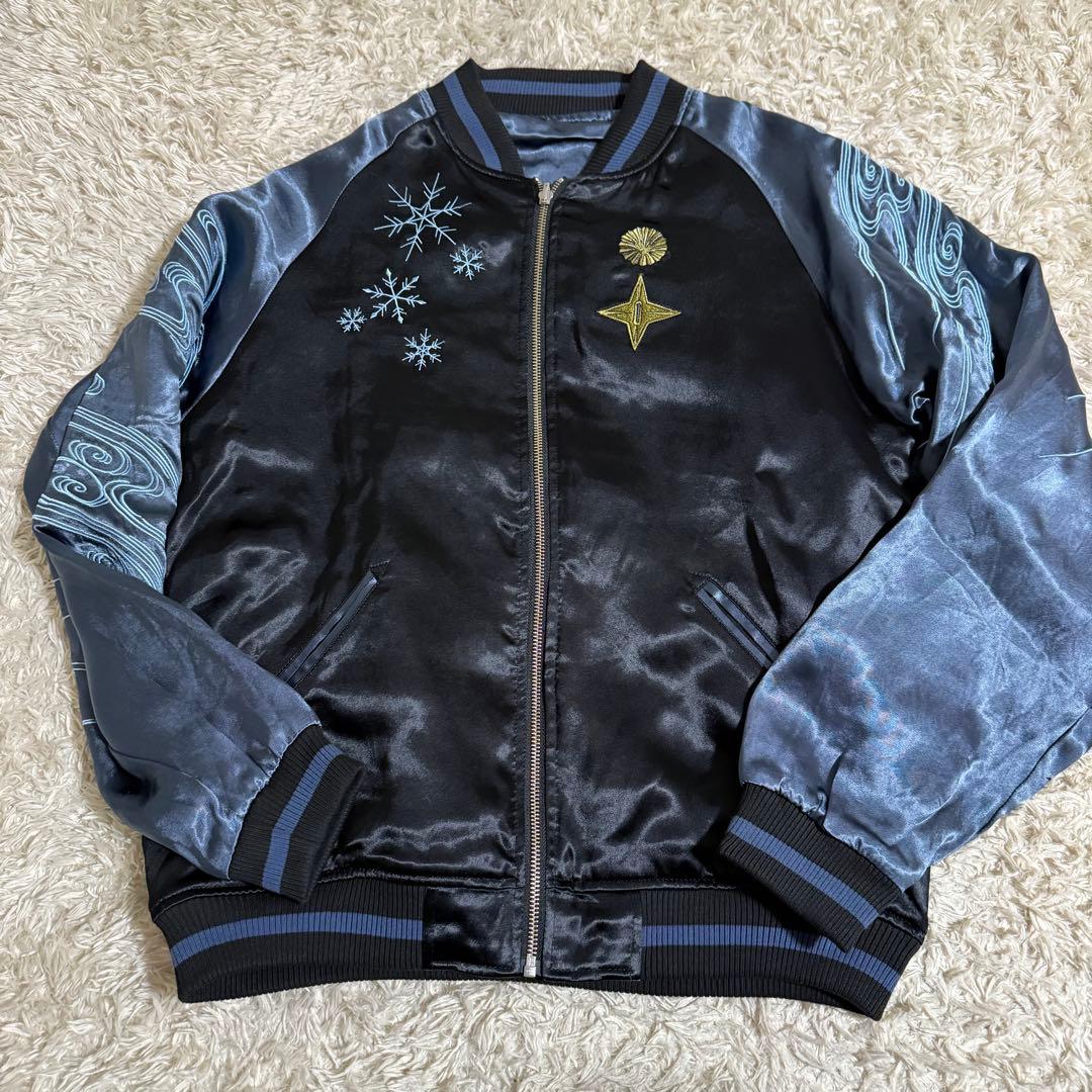 絡繰魂 × BLEACH 日番谷冬獅郎 リバ−シブル スカジャン千年血戦篇 粋