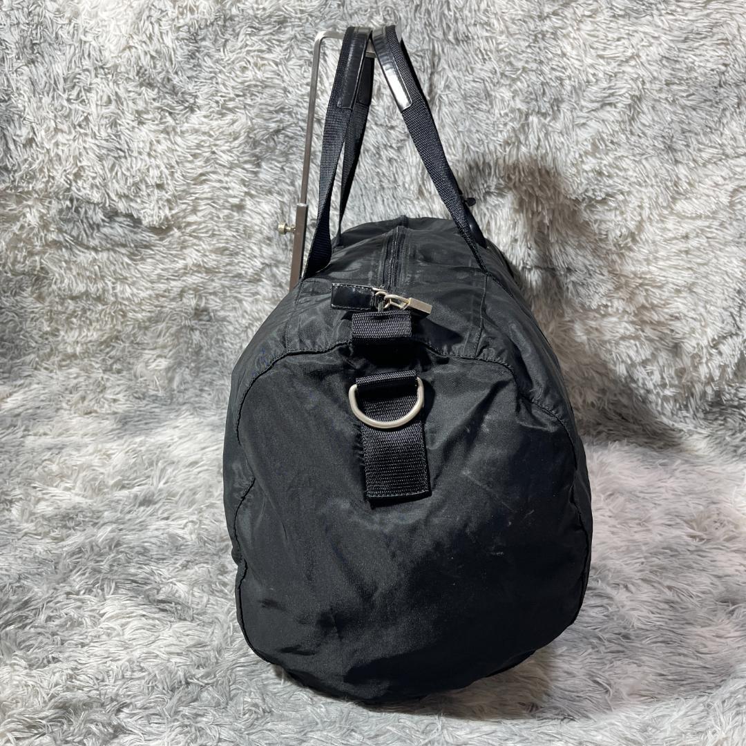 [大人気]　プラダ　ＰＲＡＤＡ　ボストンバッグ　三角ロゴ　ブラック