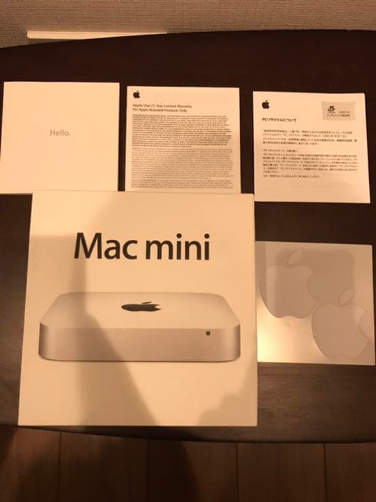 【APPLE】Mac mini（mid 2011）8GB 箱、付属品付