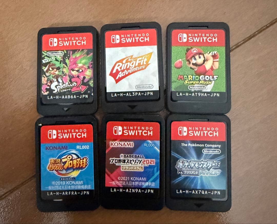 Nintendo Switch本体 周辺機器 ソフト6本 512GBSDカード