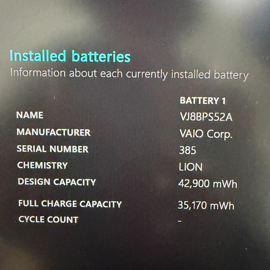 高性能❗国産❗ 第10世代 VAIO Core i5 メモリ8GB 256GB