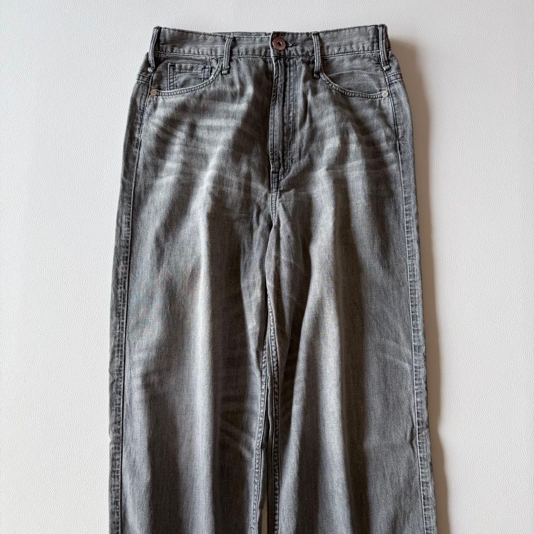 25SS✨アッパーハイツ　LAZY NEICE　ワイドストレートデニム　24