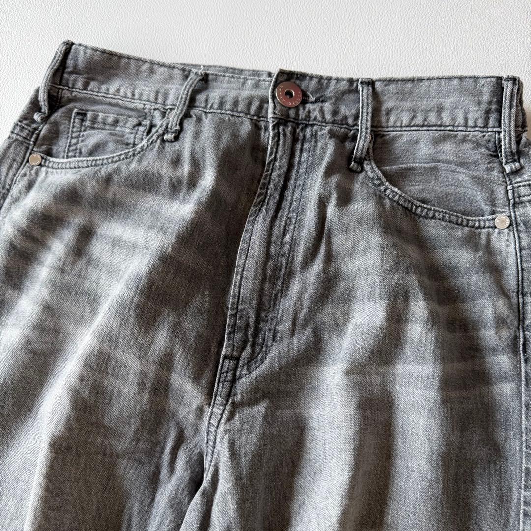 25SS✨アッパーハイツ　LAZY NEICE　ワイドストレートデニム　24