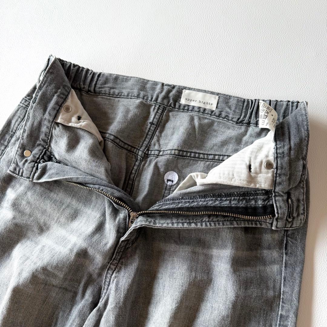 25SS✨アッパーハイツ　LAZY NEICE　ワイドストレートデニム　24