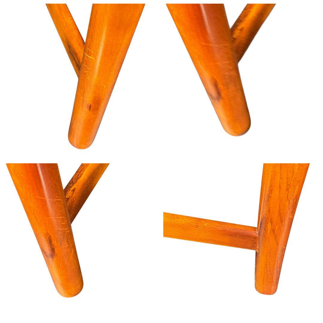 HR614 【希少デザイン】 karimoku チャーチ　十字　チェア