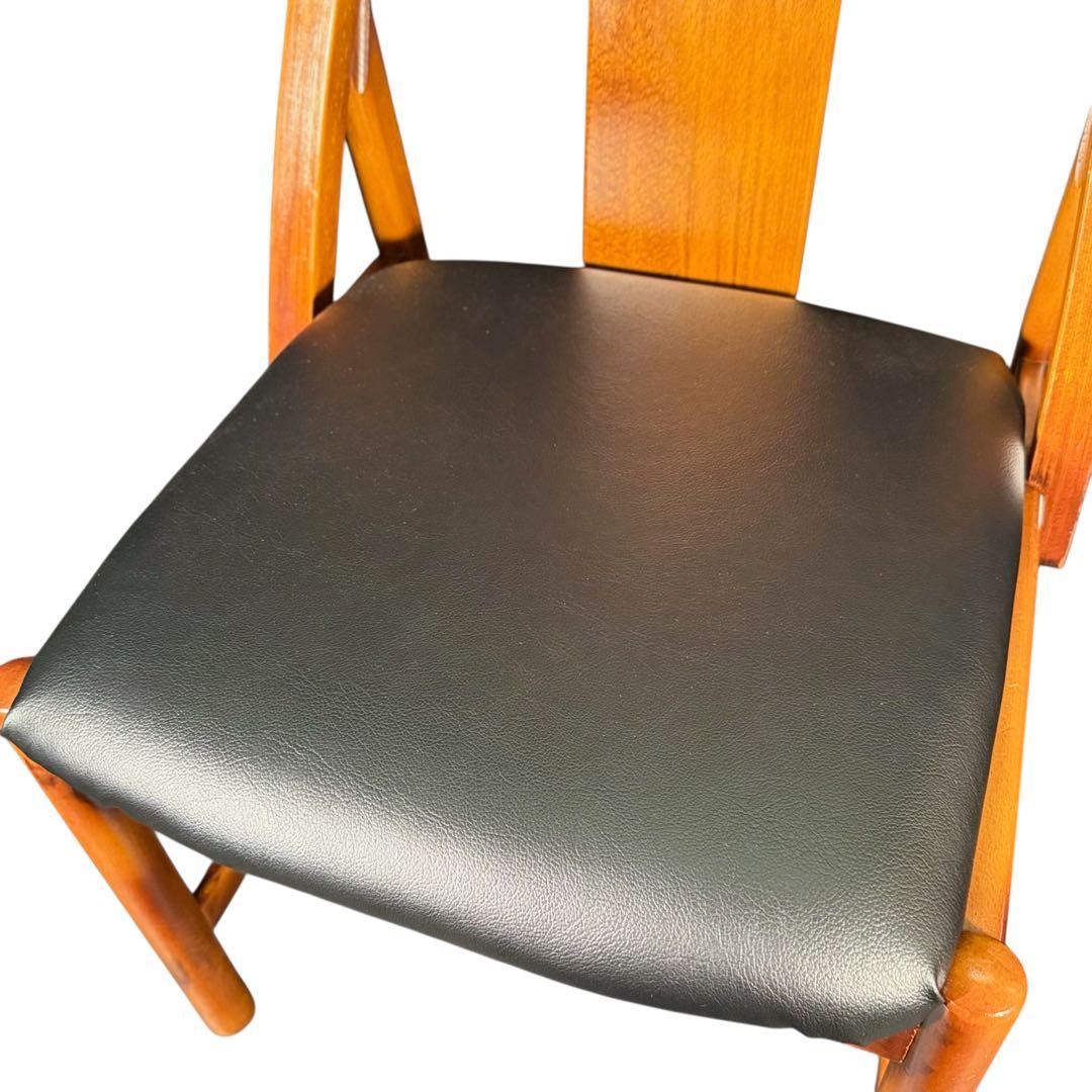 HR614 【希少デザイン】 karimoku チャーチ　十字　チェア