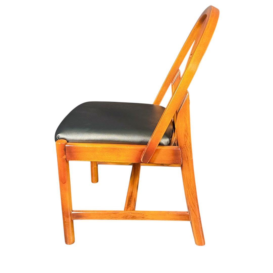 HR614 【希少デザイン】 karimoku チャーチ　十字　チェア