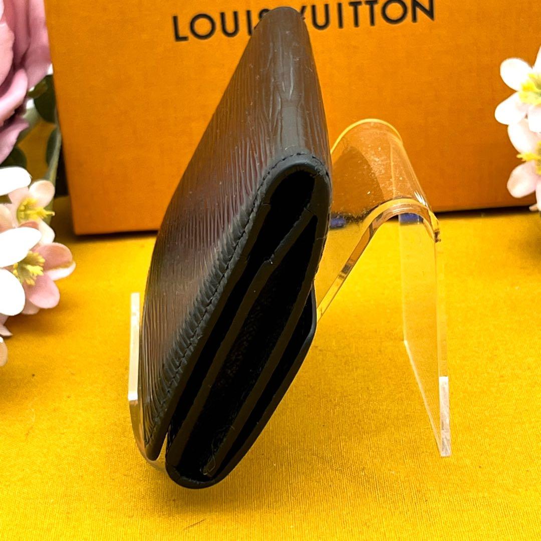 ルイヴィトン　ラドロー　エピ　ミニ財布　ケース　ノワール