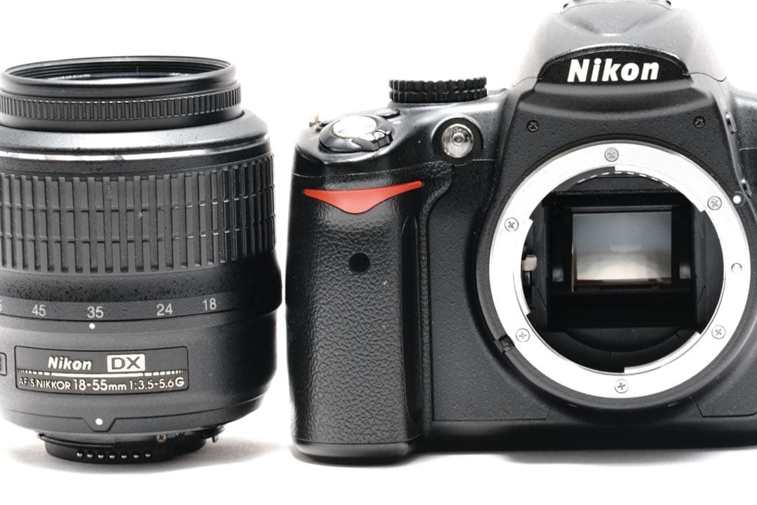 ニコン Nikon D5000 スマホ転送 動画撮影・自撮り可 手振れ補正付