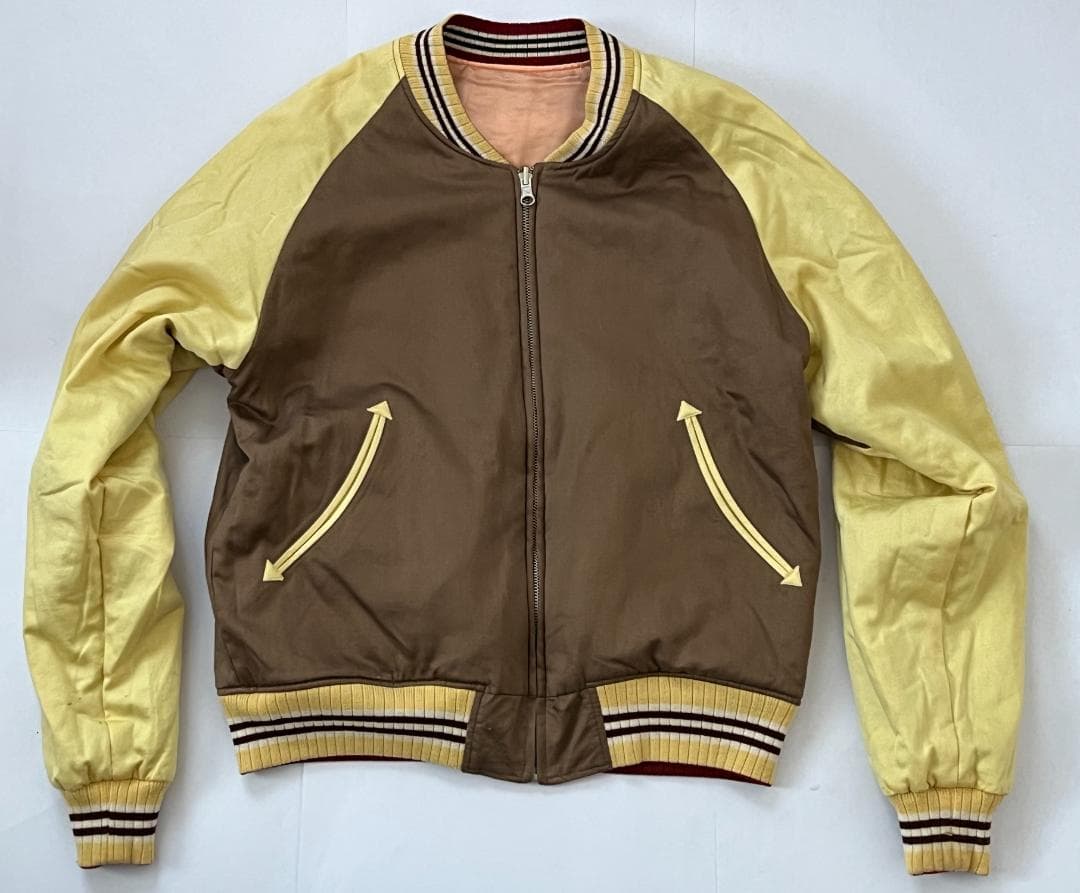 フェローズ 匠 リバーシブルスカジャン 源平合戦 川中島の戦い Lサイズ 日本製