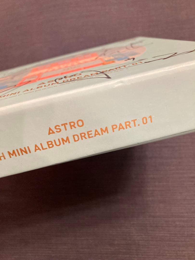 ASTRO 全員 直筆 サイン入り アルバム　DREAM PART.01 cd
