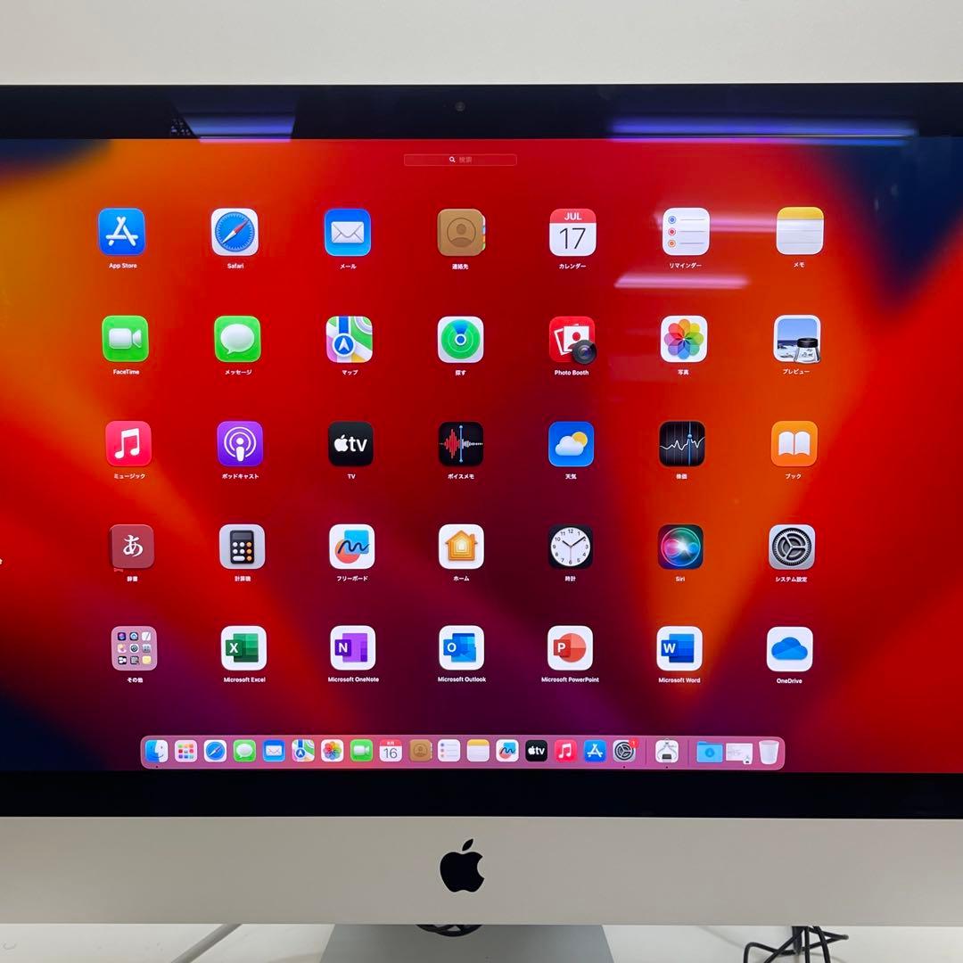 imac 2017 27インチ 5K i5 32GB 3TB Radeon Pr