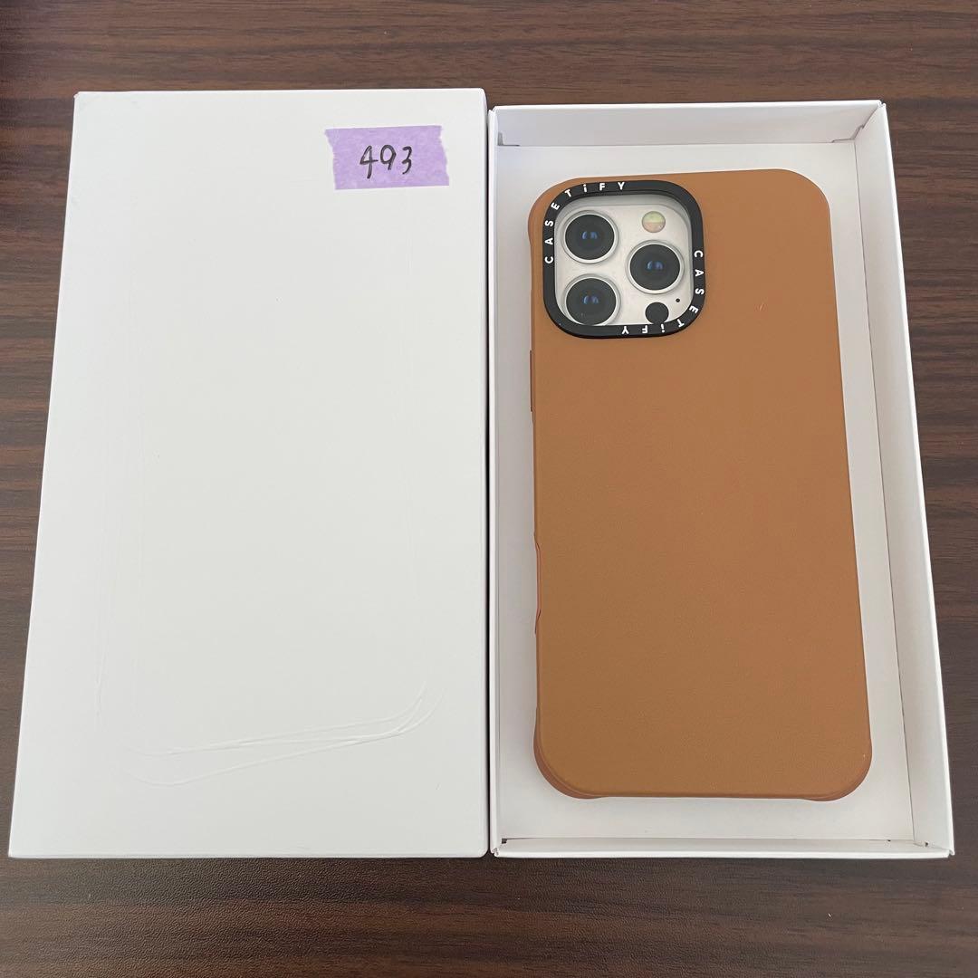 CASETiFY レザー調 iPhone 16 ProMax ケース マグセーフ