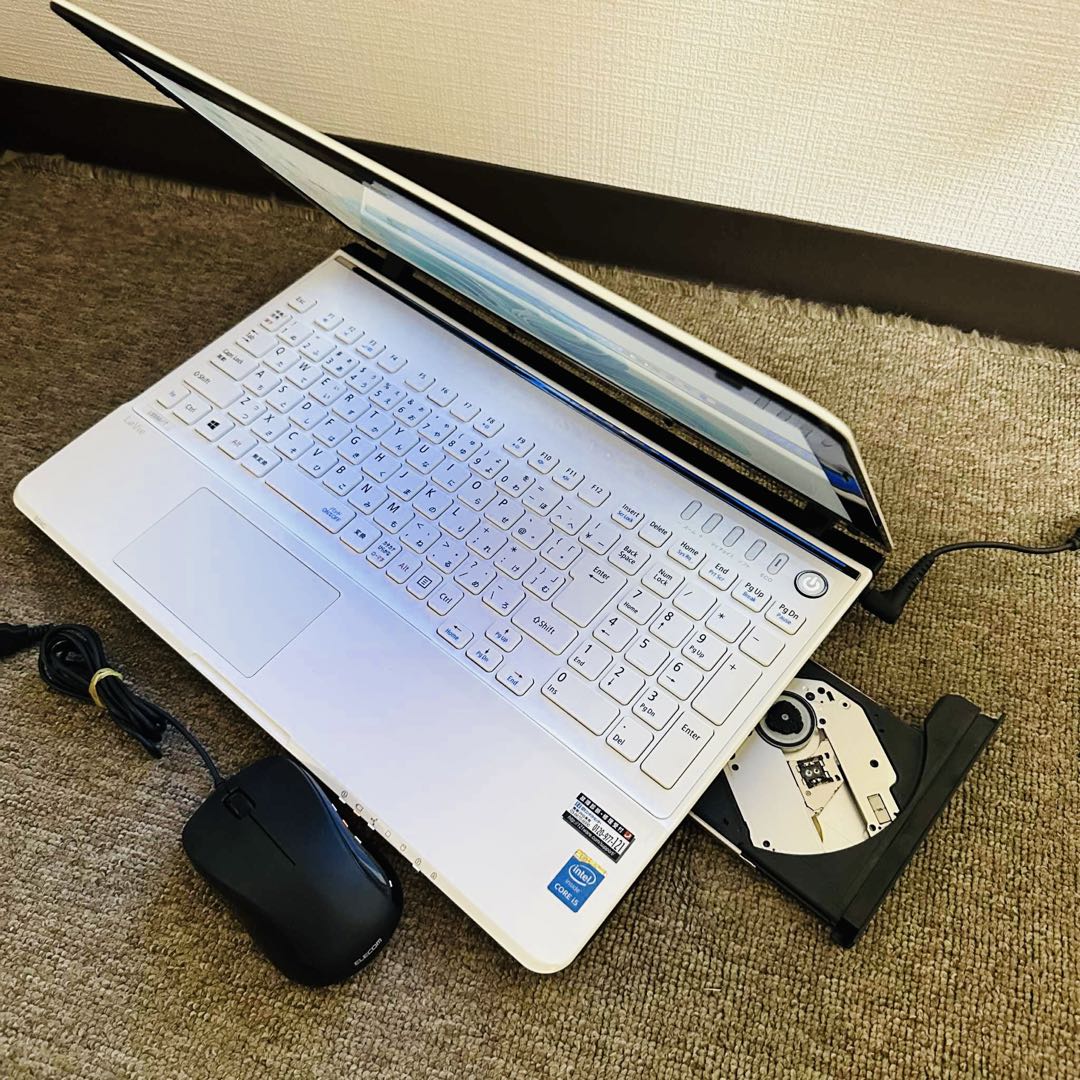 S145 NECノートパソコンi5メモリ8G高速 WEBカメラWindows11