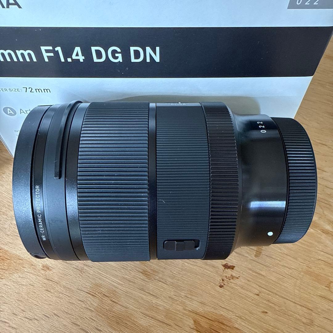 シグマ24mm F1.4 DG DN Lマウント　プロテクター、CPL、3点