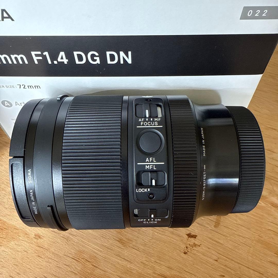 シグマ24mm F1.4 DG DN Lマウント　プロテクター、CPL、3点