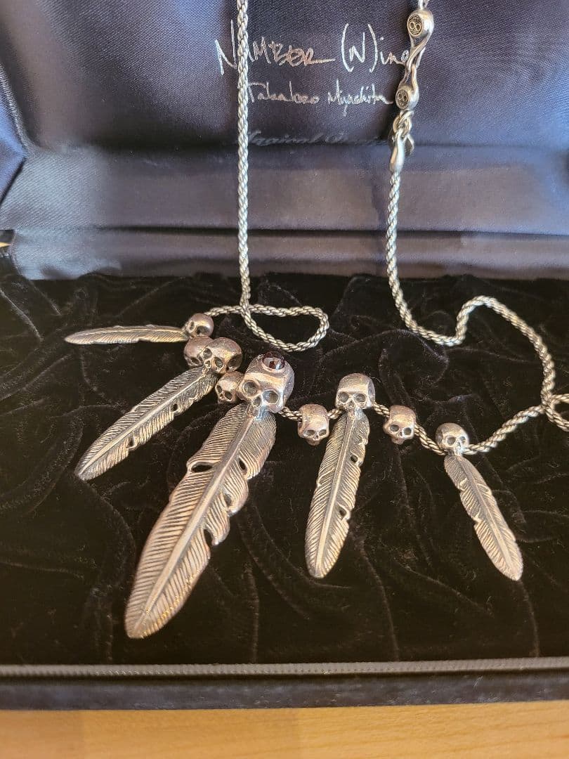 激レア　ナンバーナイン　マジカルデザイン　5連フェザーネックレス　ソロイスト