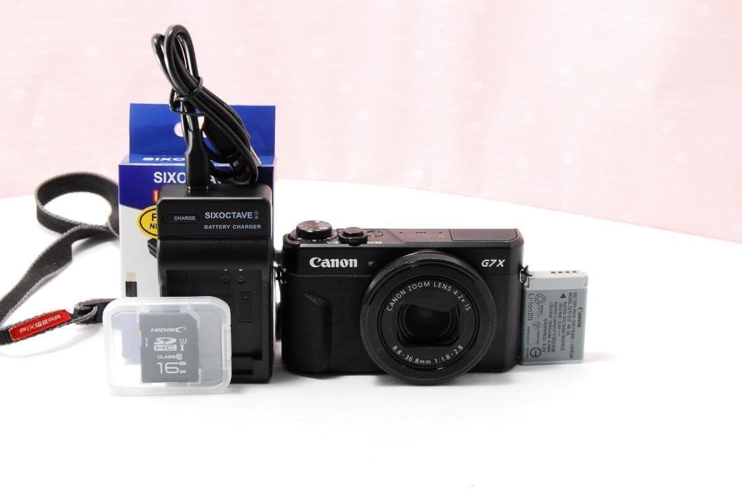 〓訳あり品〓Canon PowerShot G7 X Mark II コンデジ