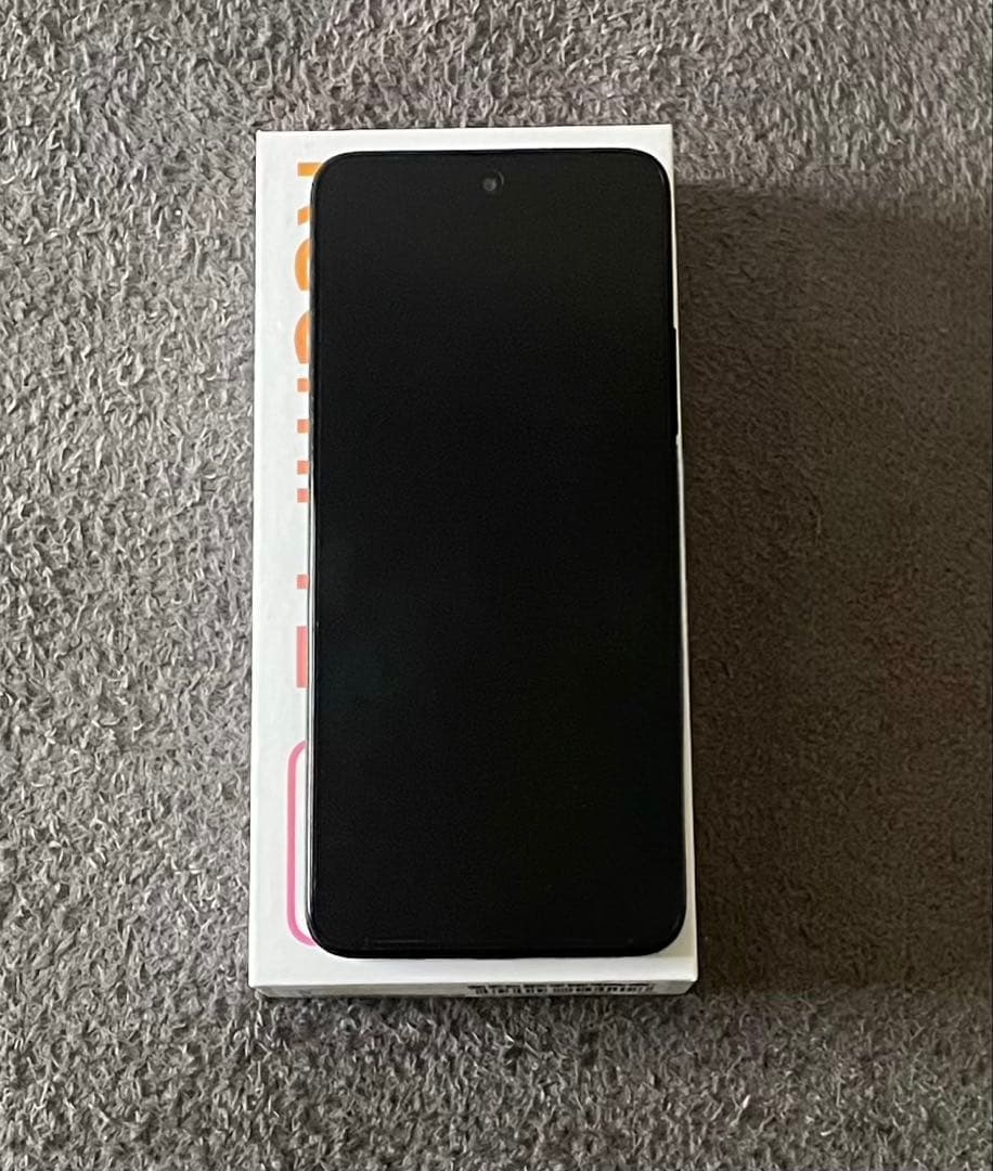 Redmi 12 5G ブラッSIMフリー　充電ケーブル箱付き