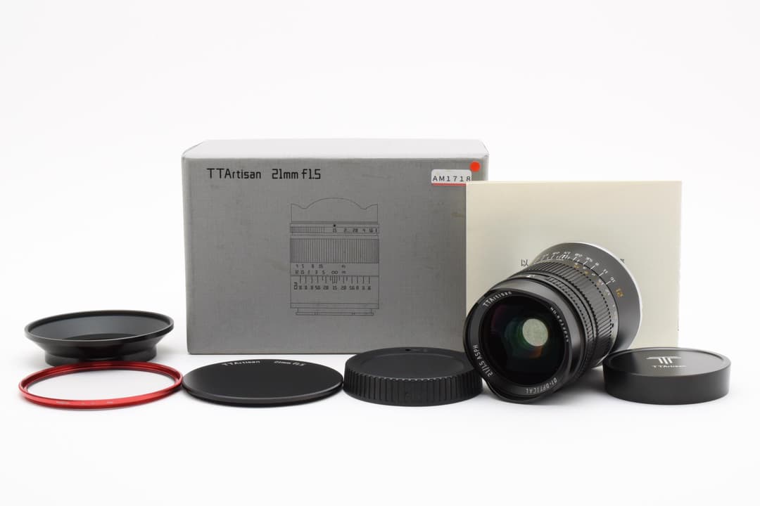 【美品】TTArtisan 21mm F1.5 箱付き Nikon