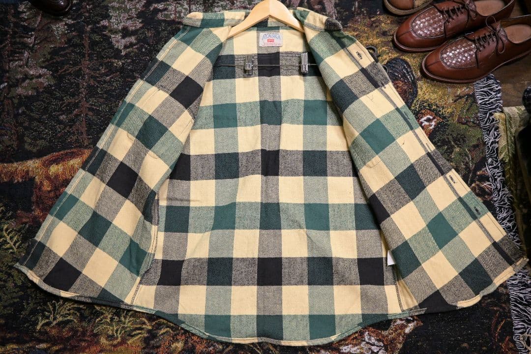 トップス Levi's ALASKA USA Made Turquoise Black !