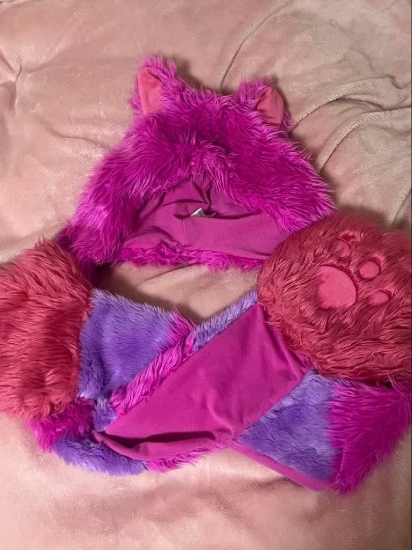 ディズニー チェシャ猫 マフラー