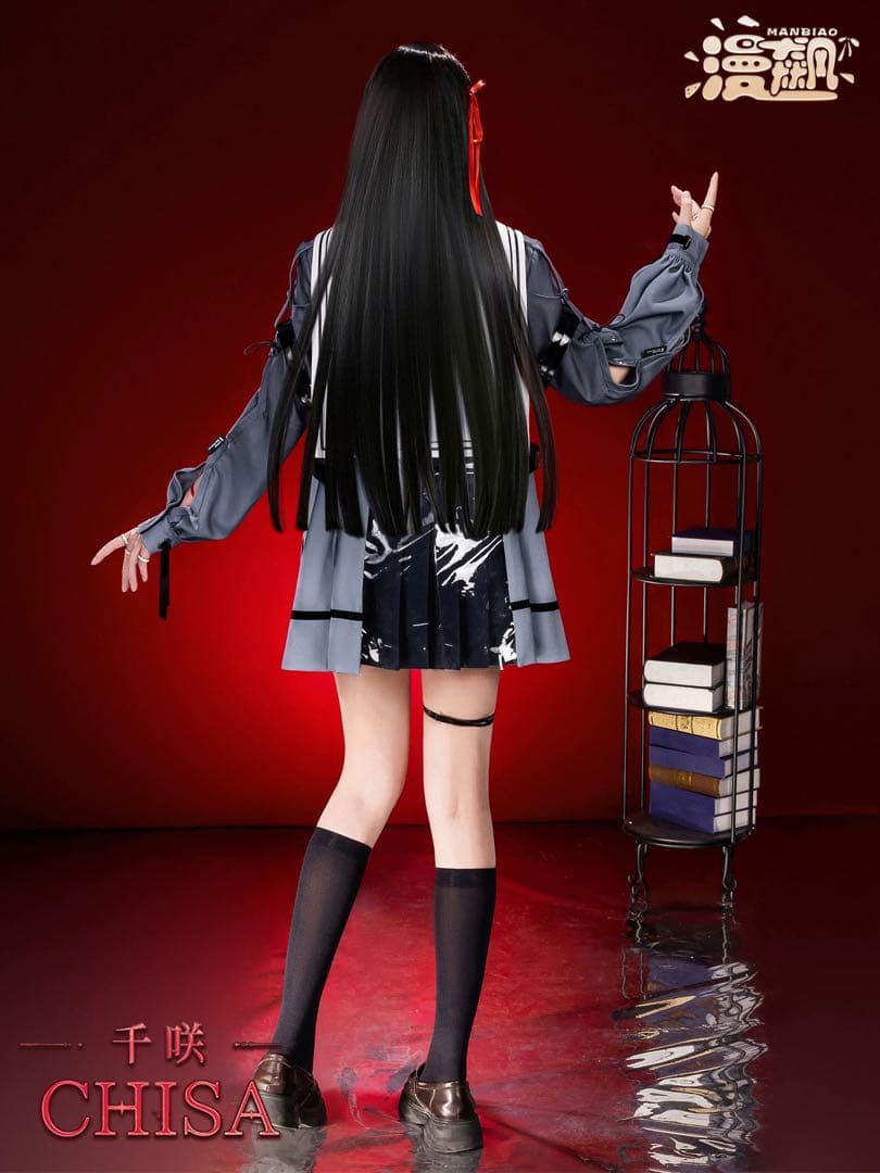 鳴潮　千咲　コスプレ衣装＋ウィッグ