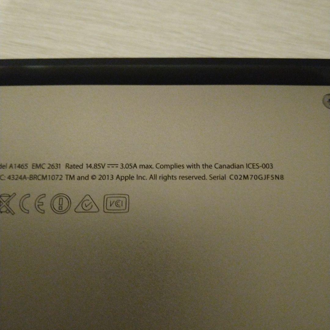 macbook air 2013 mid 256GB JA配列 純正充電器付き