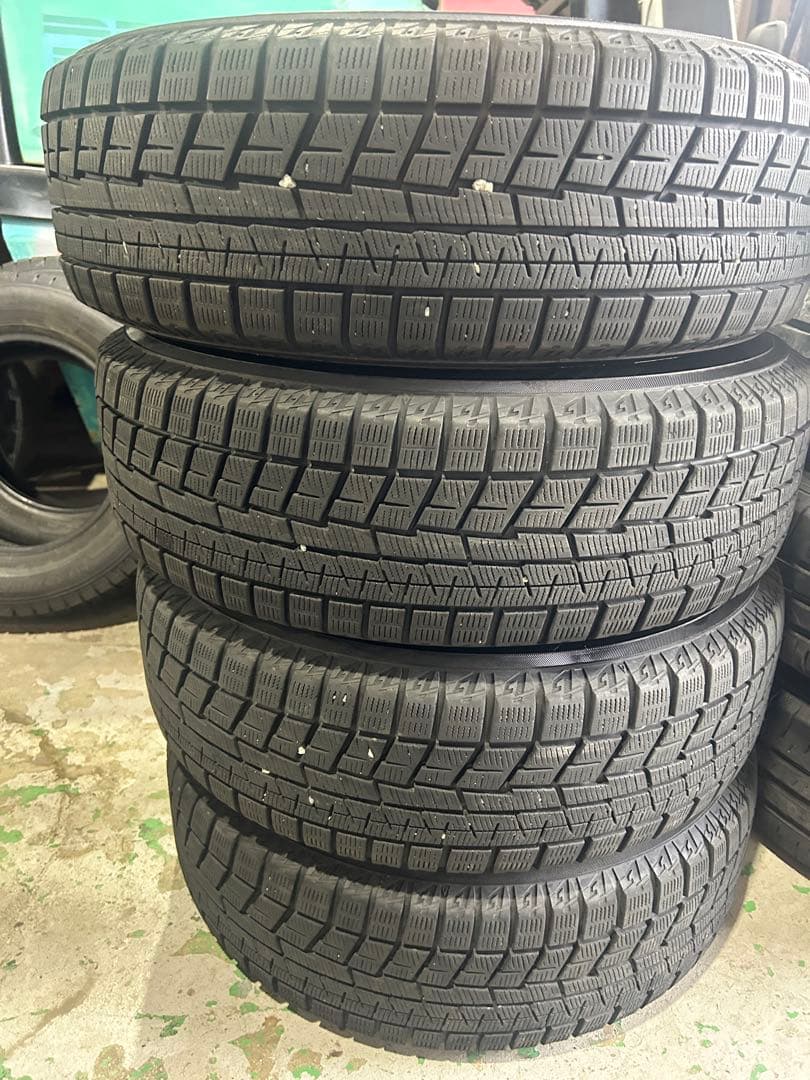 マツダ純正溝有りスタッドレス15インチ ホイールセット