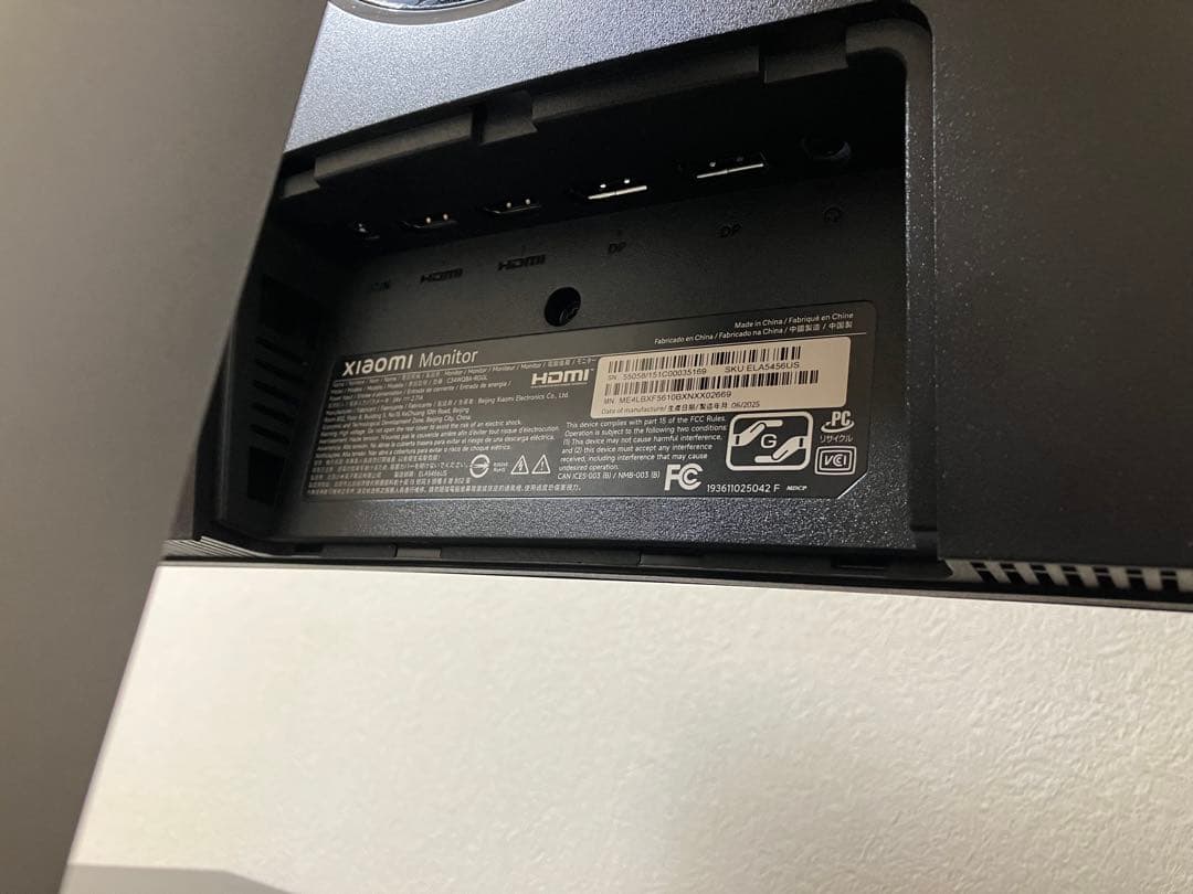 Xiaomi 曲面 ゲーミングモニター G34WQi 34インチ