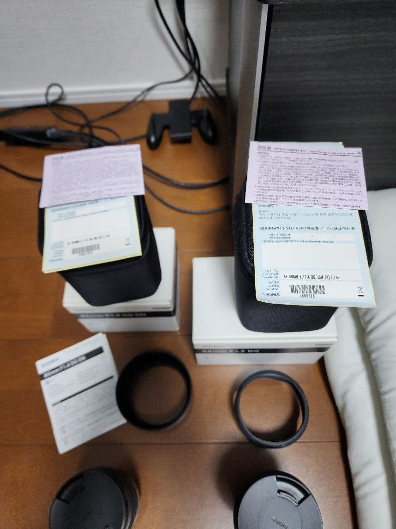 レンズ(単焦点) SIGMA 50mm F1.4 DG HSM, 85mm F1.4 DG DN