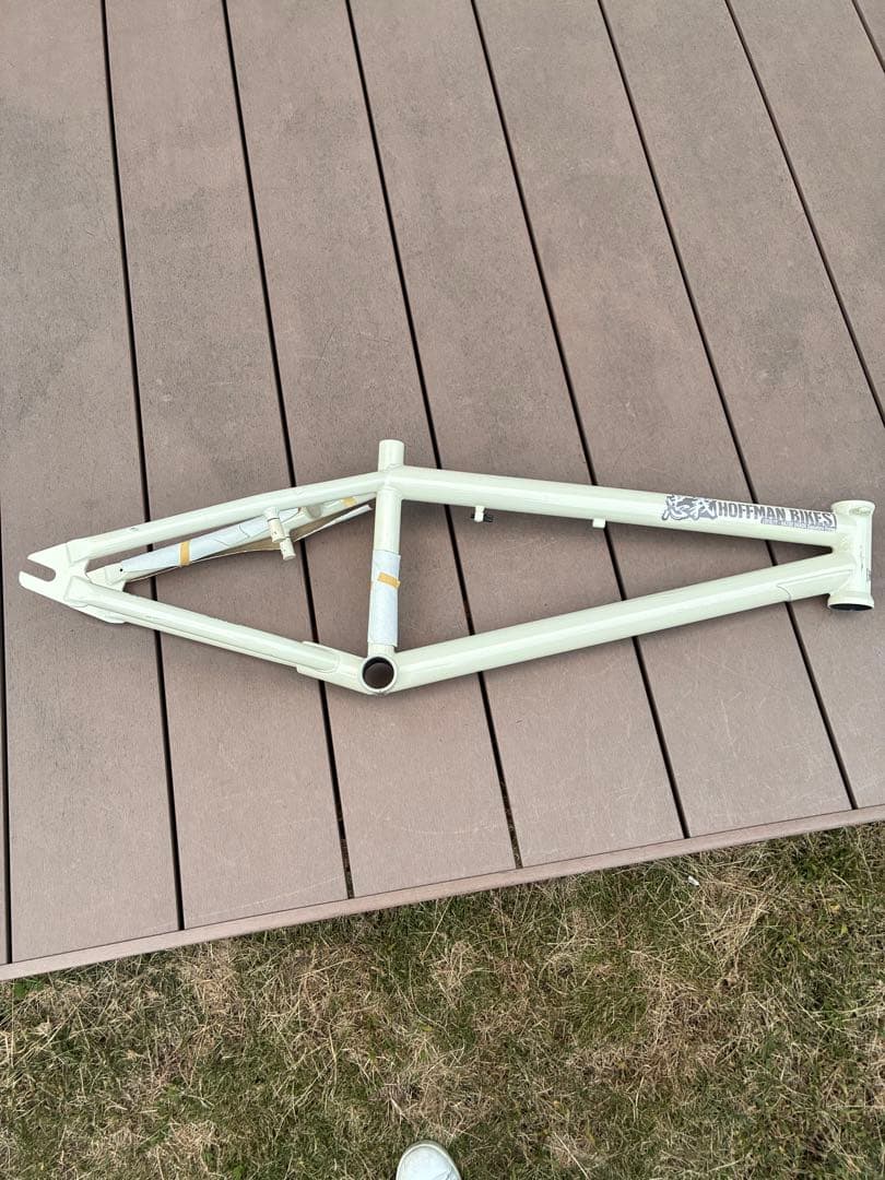 TT20.75 BMX フレーム 白