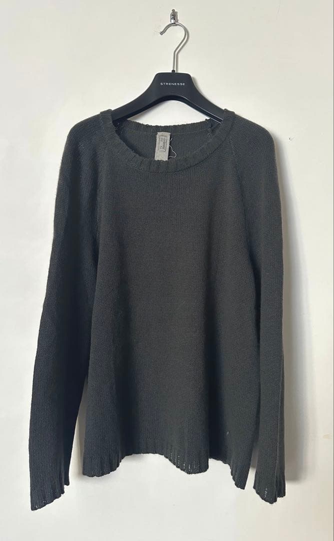 Private0204 カシミアニット　チャコールグレー