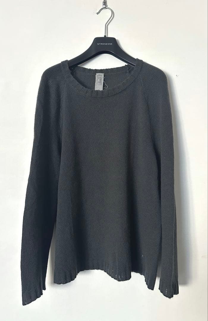 Private0204 カシミアニット　チャコールグレー