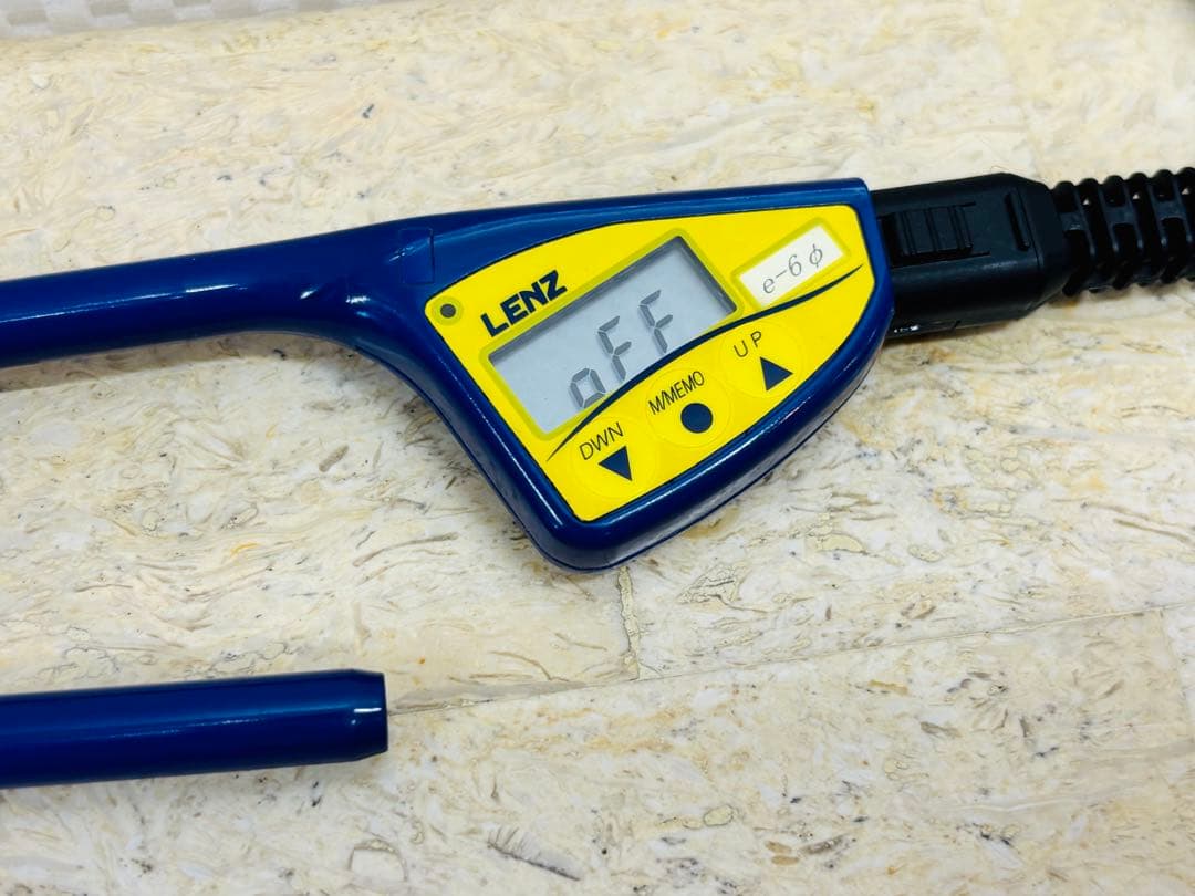 レンツデジタルアイロン　丸6ミリ　e-6 練習で2回使用 最新式モデル