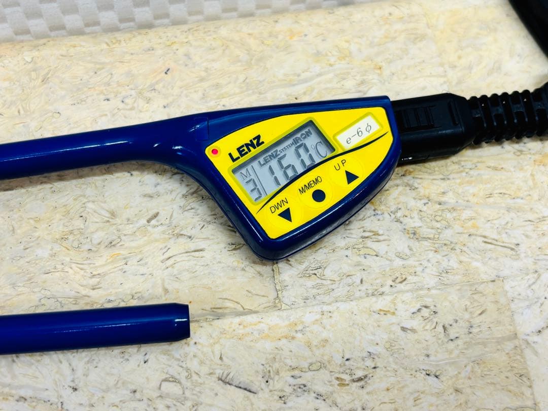 レンツデジタルアイロン　丸6ミリ　e-6 練習で2回使用 最新式モデル