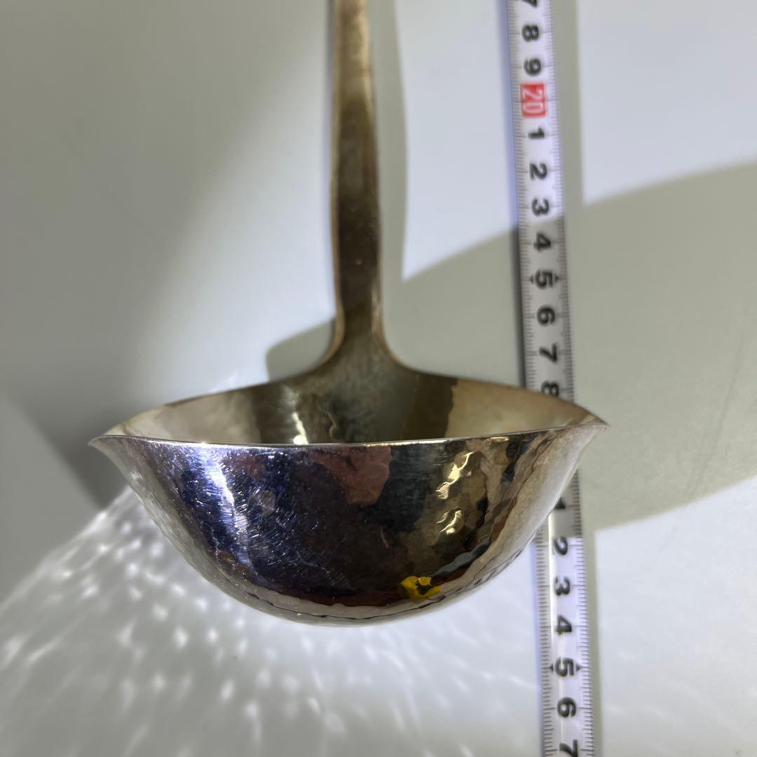 ジョージジェンセン激レアブロッサムsterling925 特大グレービーレードル