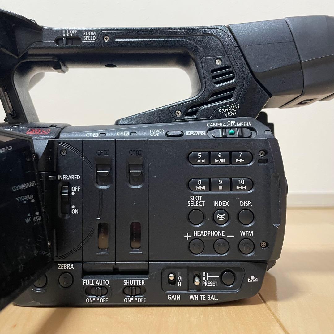レンズ交換済！Canon キヤノン XF205 業務用フルHDビデオカメラ②
