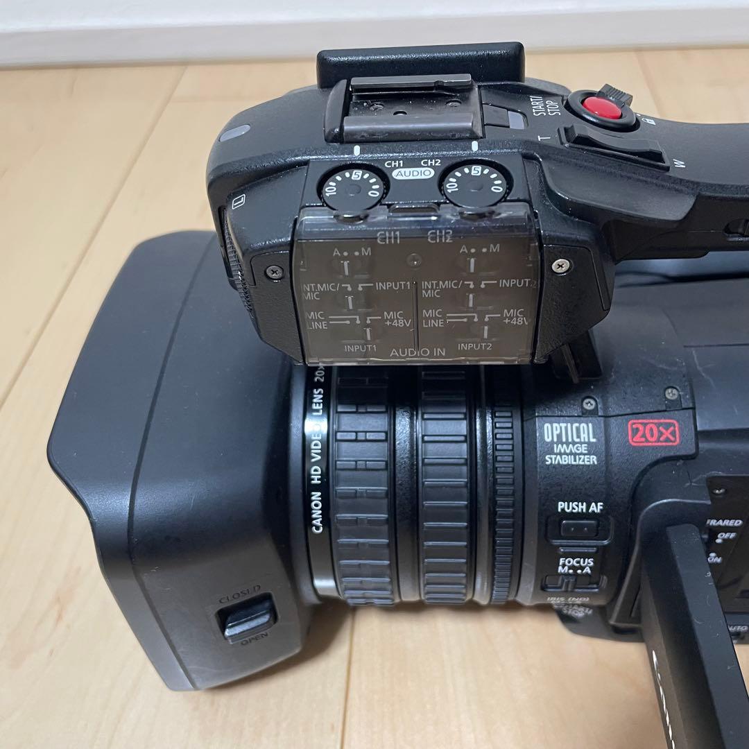 レンズ交換済！Canon キヤノン XF205 業務用フルHDビデオカメラ②