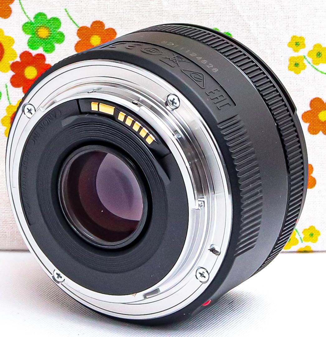 美品 キャノン Canon EF 50mm F1.8☆新型STM☆単焦点レンズ