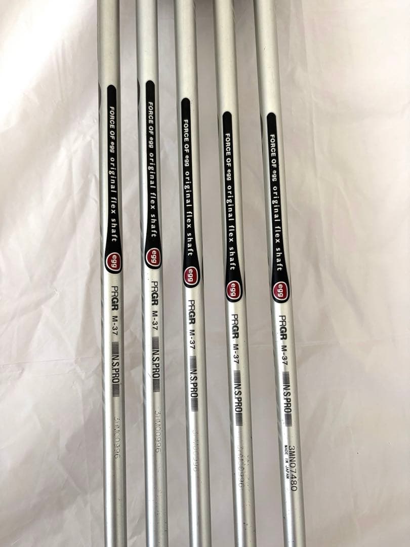 PRGR egg （プロギア エッグ） アイアン　5本セット