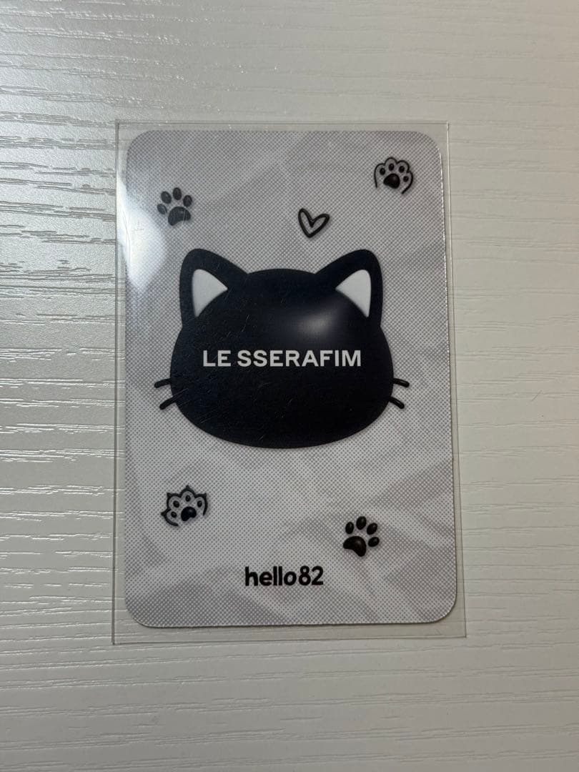 LE SSERAFIM ユンジン SPAGHETT hello82 USトレカ