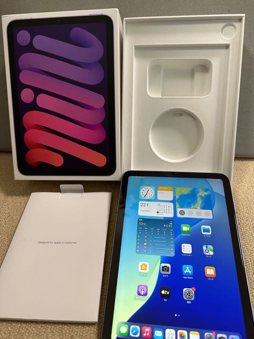 iPad mini 第6世代 Wi-Fi 64GB purple Apple