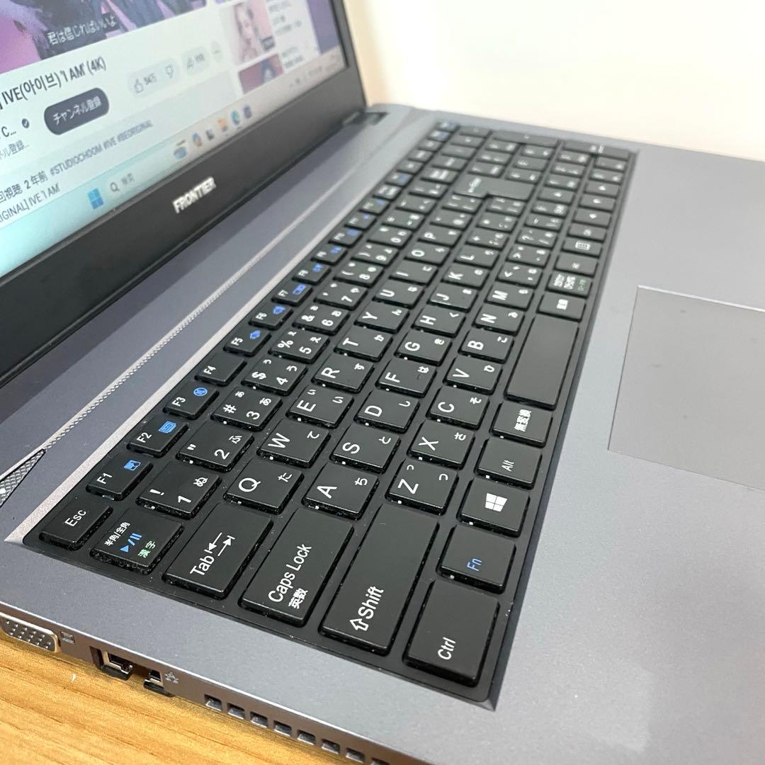 8世代 SSDシルバーノートパソコンWindows11オフィスDVDカメラ