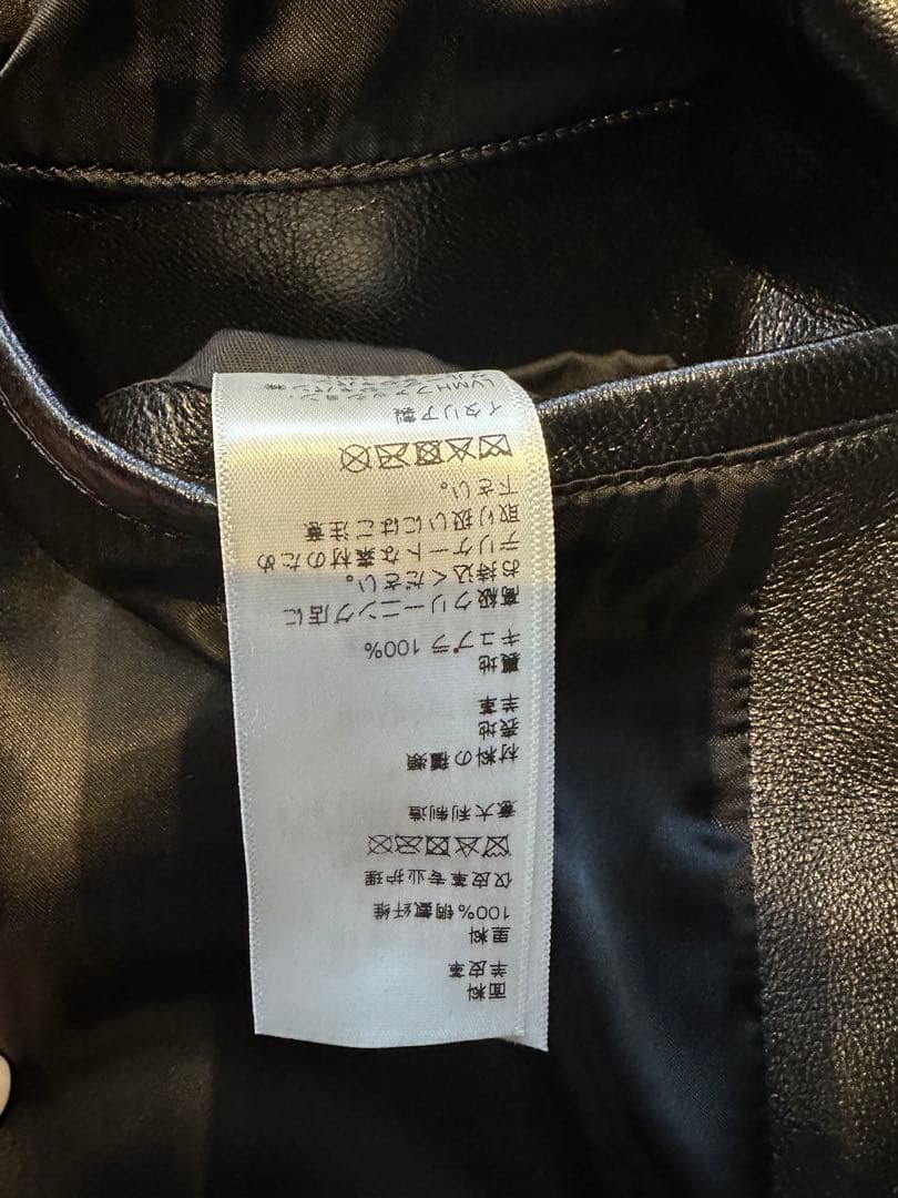 【LIFE】セリーヌ レザージャケット エディスリマン着 20ss