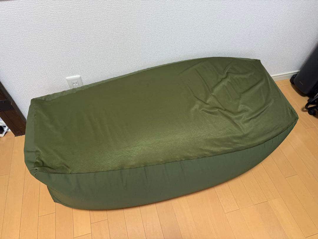 無印良品 体にフィットするソファ 長方形 グリーン