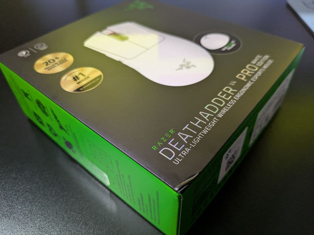 マウス・トラックボール Razer DeathAdder V4 Pro White Edition