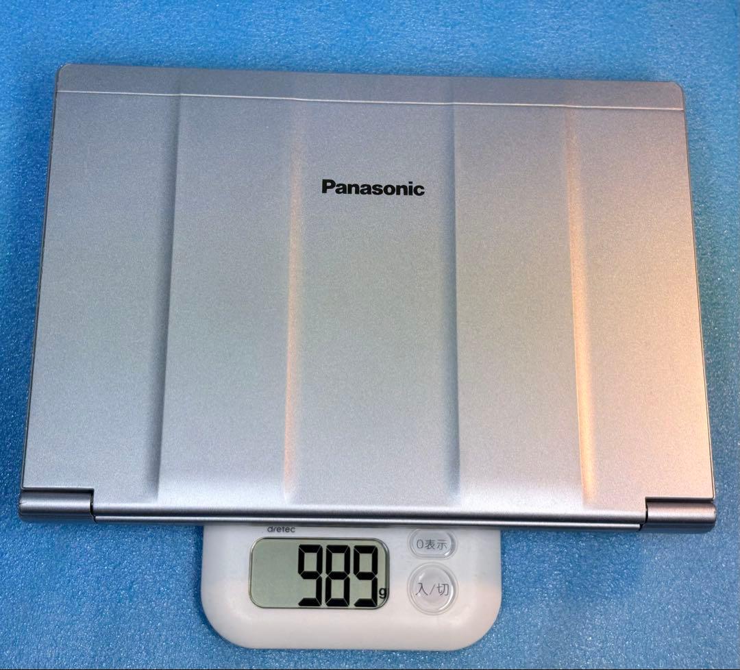 【軽量989g】Windows11ノートパソコン。パナソニックのレッツノート