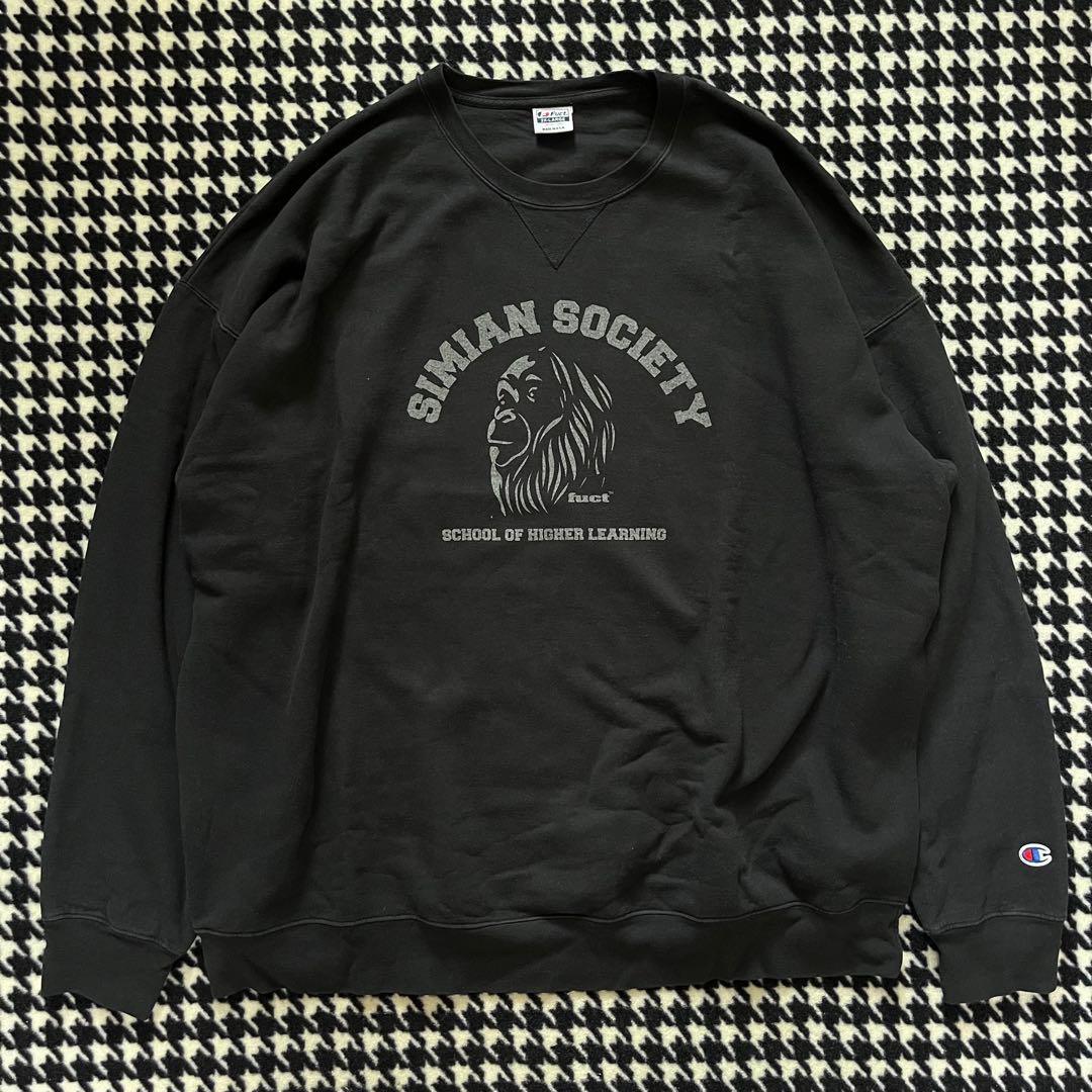 FUCT simian society 猿の惑星　スウェット USA製 ファクト