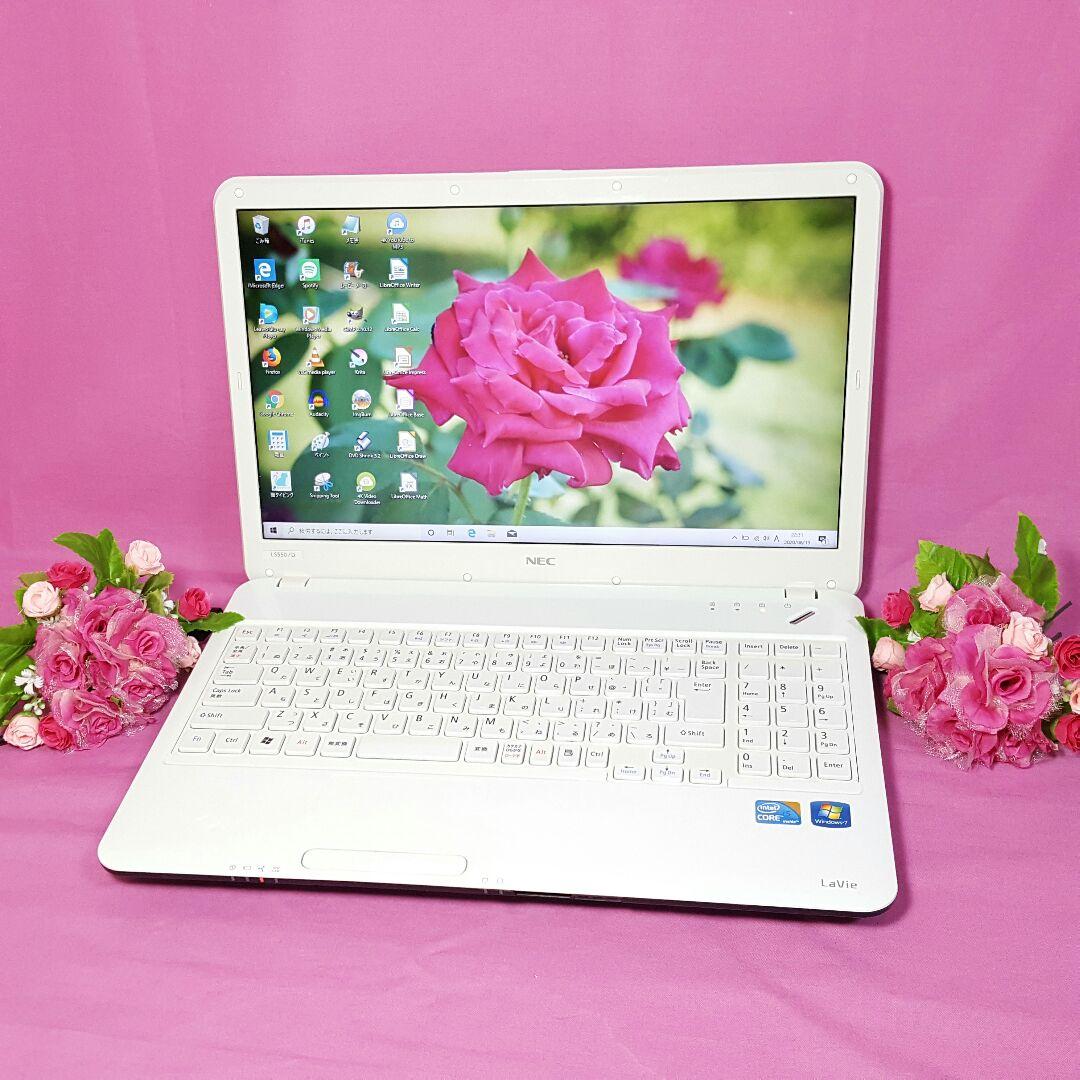 Win10✧CORE-i5✧NEC✿LaVie✿テンキ✿大容量HDD✿メモリ4G